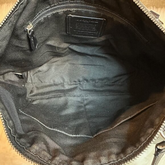 Coach Kelsey Satchel in Outline Signature - Canvas x Leather - Picture 8 of 10